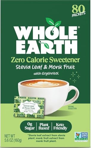 Whole Earth Sweetener Co. NATURE SWEET Stevia & Monk Fruit Sweete...