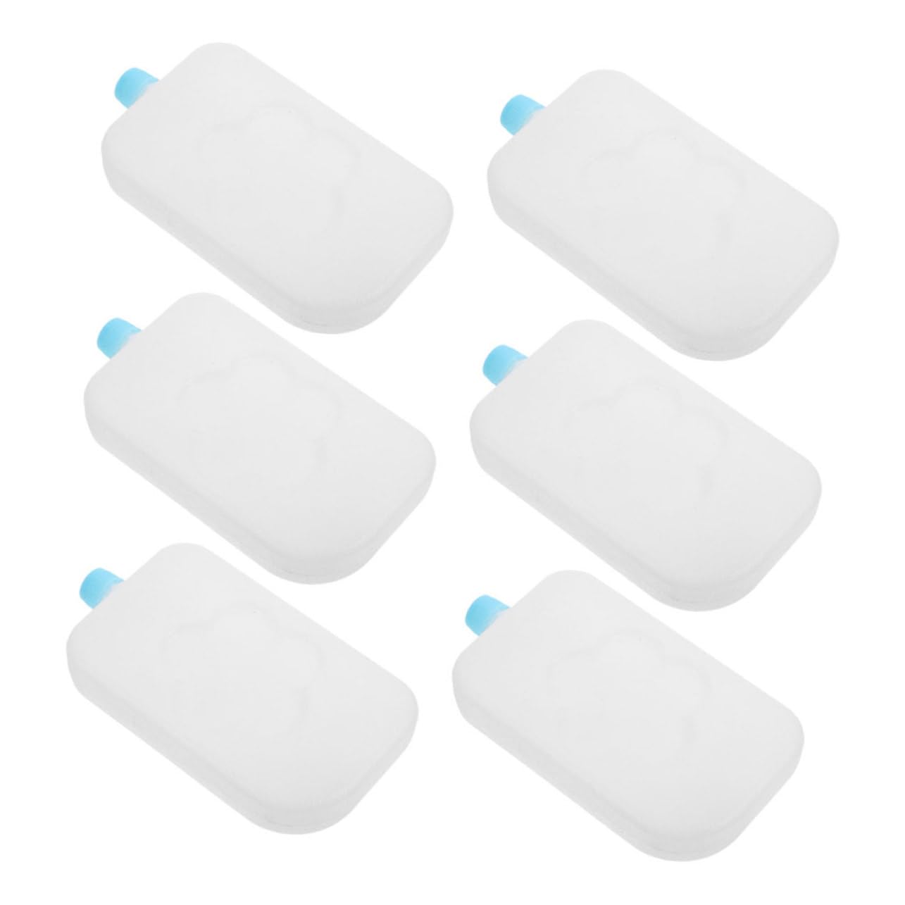 STOBOK 6pcs Reusable Ice Packs for Coolers Efficient Freezer Blocks for Lunch Boxes and Cool Bags Prolonged Cooling Performance for Home Office and Outdoor Use