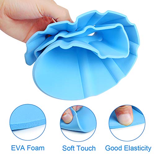 EWIN(R) 4pcs Soft Adjustable Baby Kids Children Shampoo Bath Bathing Shower Cap Hat Wash Hair Shield Hat - Thumbnail 3