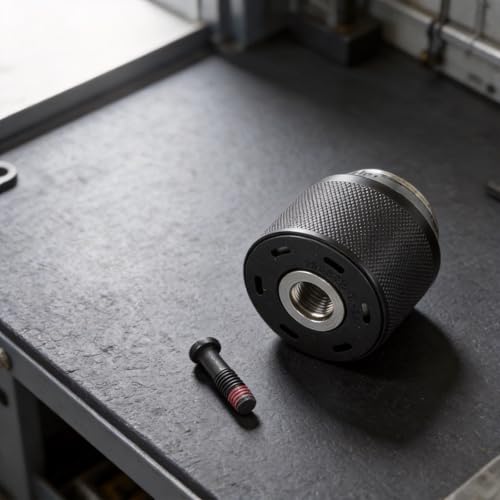 Portabrocas sin llave de 1,27 cm de alta precisión con tornillo izquierdo para BHP452 DDF484 5
