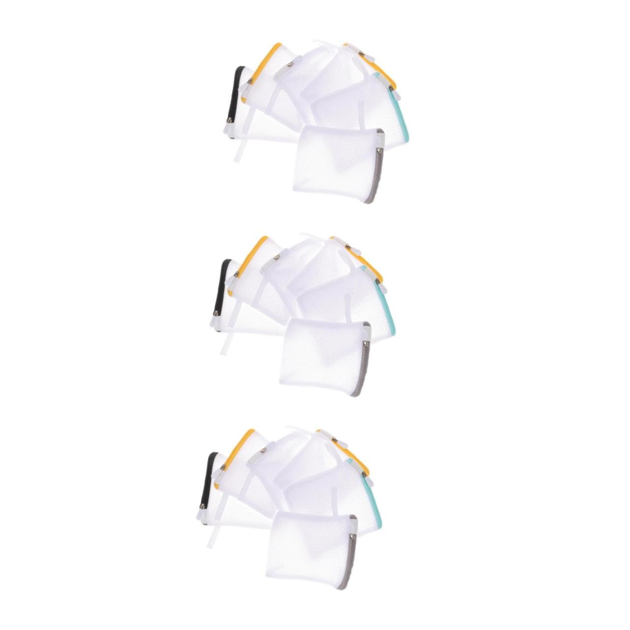 18pezzi Sacchetti Chiusura Zip Per e Proteggono Biancheria e Indumenti Design Per Circolazione e Multi-colore