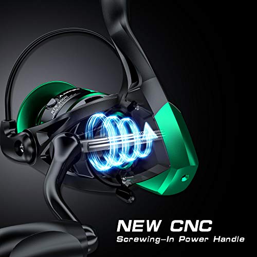 image for Aneagle 4000 Spinning Reel High Intensity Graphite 5.2:1 High Speed Li