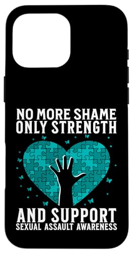 No More Shame Support Sexual Assault Awareness Gifts Women �X�}�z�P�[�X iPhone 16 Pro Max �p