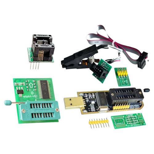 XAGMODSHN Kits Clip Clip Prueba CH341B Integral CH341B CH341B para Ingenieros Electrónicos Y Desarrolladores Hardware