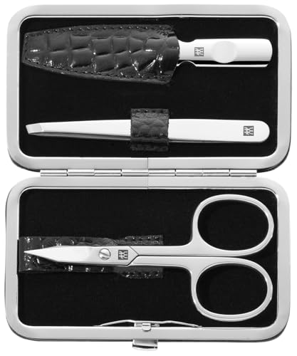 Zwilling Kinder Maniküre Set – 3-teiliges Nagelpflege-Set In Süßer Maus-Etui Aus Ziegenleder
