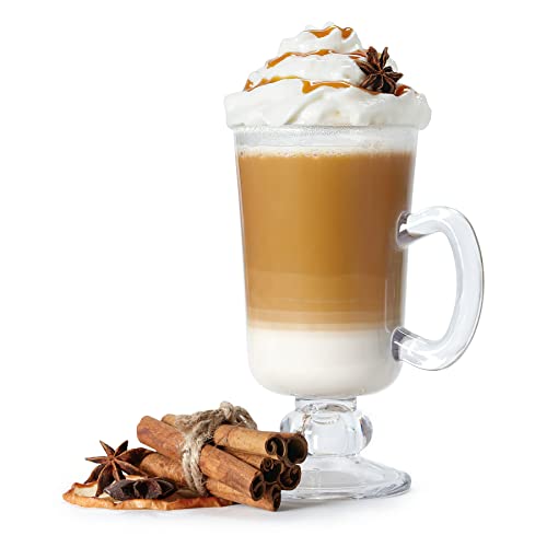 G.e.t. Sw-1449-Cl-Ec 10 Oz. Tritan Plastic Irish Coffee Mugs, Reusable Dishwasher Safe Plastic For Indoor / Outdoor Use, Bpa Free Tritan (Pack Of 4),Clear #TOP26