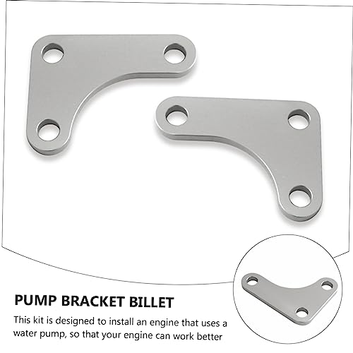 PACKOVE 1 Conjunto Suporte Da Bomba De Direção Bomba De Direção Hidráulica Ajustável Liga De Alumíni