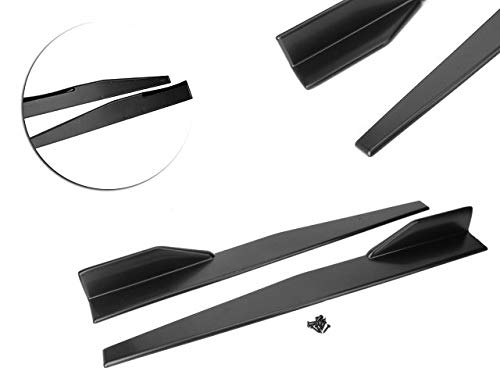 Amazon | 汎用 ABS 樹脂製 サイド カナード 86cm/未塗装 軽量 ブラック