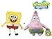 Produktbild Spongebob - Pack 2 Plüschtiere: Bob (11 "/ 28cm) + Patricio (12" / 31cm) Super weiche Qualität