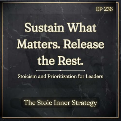 Ep 236 &ndash; Sustain What Matters. Release the Rest.