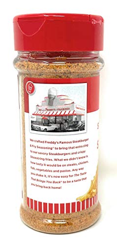 Freddy’s Frozen Custard & Steakburgers | Freddy's Famous Steakburger & Fry Seasoning | 8.5 Oz/ 2.41 g