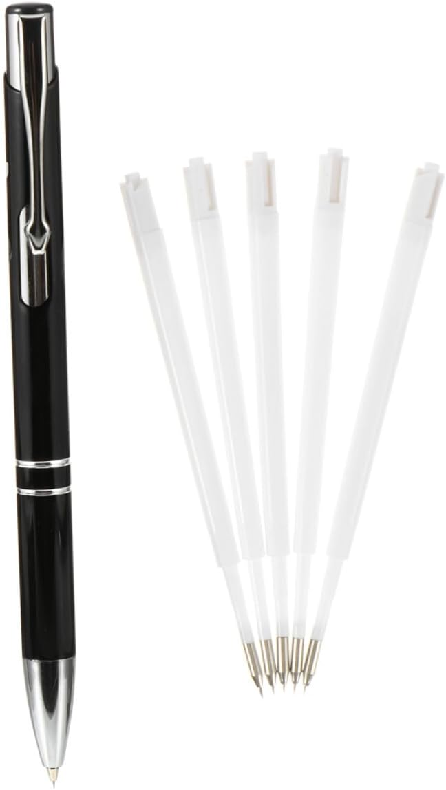 Cabilock 1 Set Bubble Removal Pen Air Release Weeding Pen Weeding Tools for Vinyl Weeding Pin Pen Vinyl Craft Pen Air Release Tool Air Release Pen Weeder Pin Pen Weeding Tool Iron Black