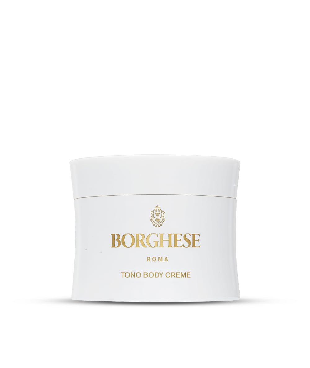 Borghese Tono Moisturizing Body Cream, Nourishing Body Moisturizer for All Skin Types - New Clean Formula