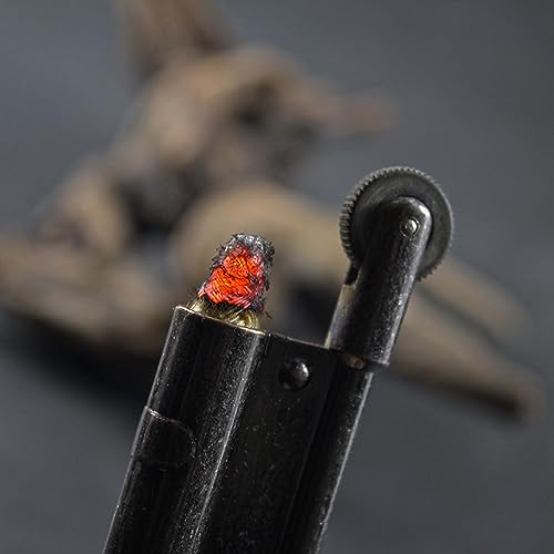 Encendedor Vintage de Metal con Cuerda a Prueba de Viento miniatura 3