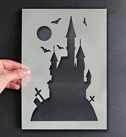 Reutilisables Le Tissu Et Les Plaques Usw Utilisation Sur Le Mur Ecmqs Pochoirs De Peinture Pour Halloween Pour Peindre Des Panneaux De Bois Veranda Cuisine Maison Dessin Empoweringleaders Com