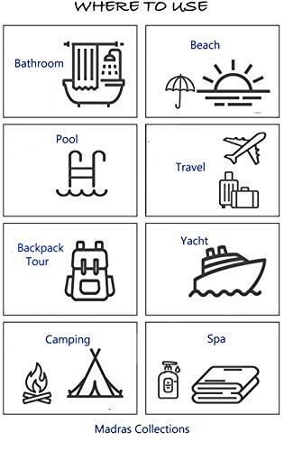 Nature Is Gift 100% Cotton Peshtemal Towels Pestemal Towel Thin Camping Bath Sauna Beach Gym Pool Blanket Fouta Towels Absorbent Easy Care Size 36X70 Inches Dark Coral #TOP4