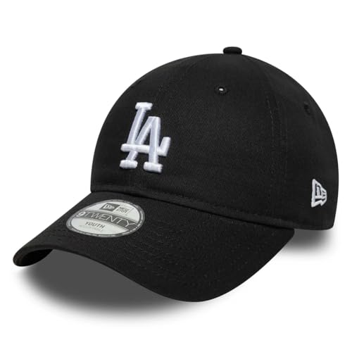 Casquette Dodgers enfant 9TWENTY souple ajustable noire 52-54 cm