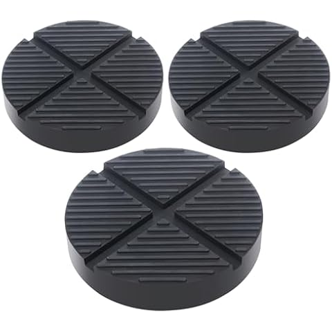 LEADBRAND Floor Jack Rubber Pad, Universal Jack Pad Adapter, Pinch Weld Side Frame Rail Protector, 1 Pack Cover