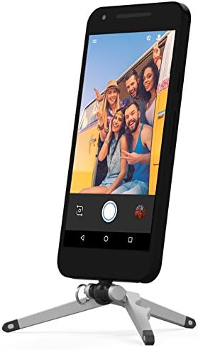 Kenu Stance Mini Tripod Stand - Pocket-Sized Portable Tripod, Keyring Accessory with Bottle Opener - Fits USB-C Androids, Samsung and Smartphones