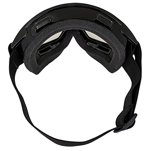Global Vision Ön Cam Dolgulu Gözlükler Şeffaf Camlar Çoğu Camın Üzerine Ulaşır 2 mm Kalın Pc Lens Buğu Önleyici Kaplama Paintball Airsoft ATV Motosikletleri için Mükemmel Dolgu Ter Gözlerinizin Dışında Tutar Güvenlik Gözlüğü için ANSI Z87.1 Standartlarını Karşılar