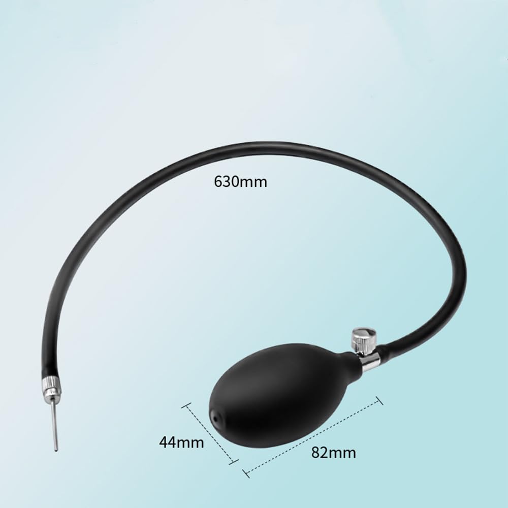 Palla Gonfiabile Yoga a Forma di Ciliegia con 2 Sfere d'Acciaio incorporate per Lo scuotimento Fisico PL&úg An&àlé bÛ&TT (Nero)