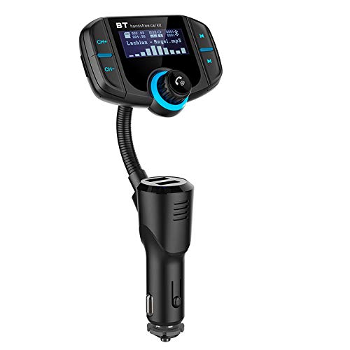 YONGYAO Bt70 Car Fm Trasmettitore Bluetooth Supporto Lettore Tf Card Con Caricatore Rapido Qc3.0