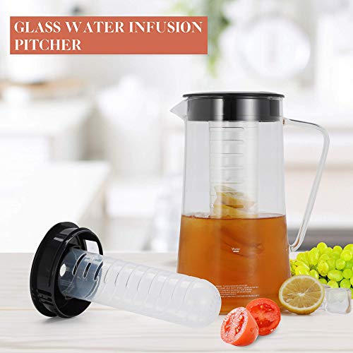 Sunvivi-3-Quart-Iced-Tea-Maker-with-Glass-PitcherIce-Tea-Maker-with-Infusion-Pitcher-for-HotCold-WaterIced-Coffee-Maker-for-Ground-Coffee-with-Strength-SelectorStainless-SteelBlack Sunvivi-3-Quart-Iced-Tea-Maker-with-Glass-PitcherIce-Tea-Maker-with-Infusion-Pitcher-for-HotCold-WaterIced-Coffee-Maker-for-Ground-Coffee-with-Strength-SelectorStainless-SteelBlack