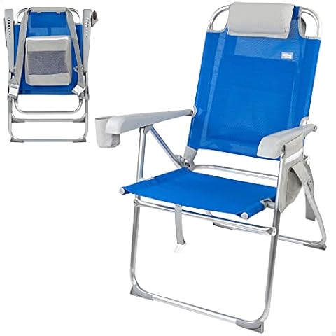 Silla playa plegable y reclinable Aktive 62631 Cover