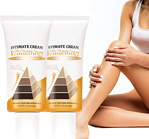 50 g de blanchiment de la peau à l'huile d'éclaircissement crème blanchissante sous les bras, crème de réparation sous les bras pour éclaircissement et hydratation des aisselles, des genoux Cover