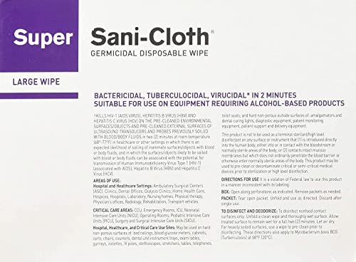 Super-Sani-Cloth-Germicidal-Disposable-Wipe-Fast-2-Minute-Contact-Time-Great-for-High-Touch-Surfaces-and-Devices-Large-Canister-6-in-x-675-in