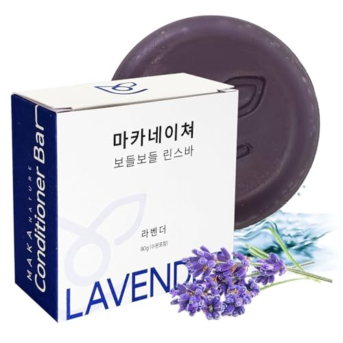 10 Best Natural Conditioner Bars for Healthy, Luscious Locks 7 MAKA NATURE Conditioner Bar for Dry Hair (Lavender)