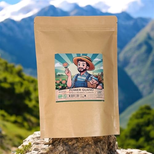 Power Guano Abono Natural para Plantas y Flores