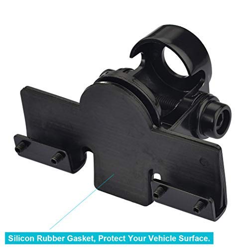 image for Bingfu Vehicle Mobile Radio Antenna Fix Bracket Mounting Lip Mount wit