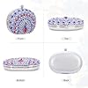 EVEOUT Pochette en Strass pour Femme élégant Clutch avec Chaîne Sac à Main de Soirée en Cristal pour Mariée Sac bandoulière pour Mariage Fête(Bleu argenté) #3
