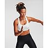 Under Armour Women's Armour High Crossback Zip Bra , White (100)/Halo Gray , 36DD