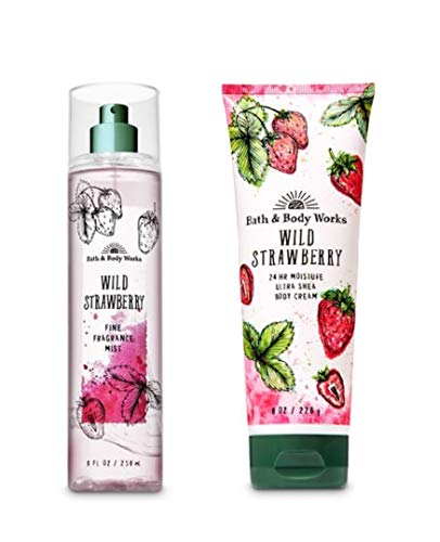 Wild Strawberry - Fine Fragrance Mist and Ultra Shea Body Cream - Full Size - 2019