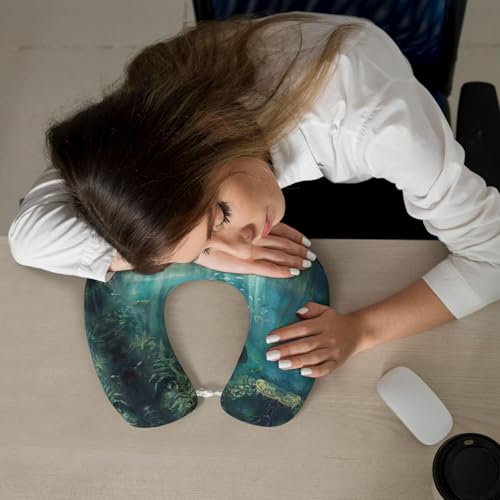 Almohada cuello espuma viscoelástica negra cervical miniatura 7