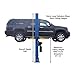 ATLAS Automotive Equipment 9OHSC-SS 2-Post Vehicle Overhead Lift, 11’9” Minimum Ceiling Height, 9,000lb Capacity, Clear Floor, 11'10