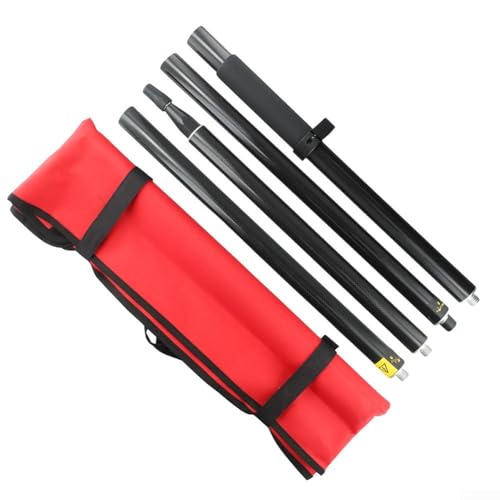 Perche GPS de 2 m en carbone avec antenne réglable pour topographie