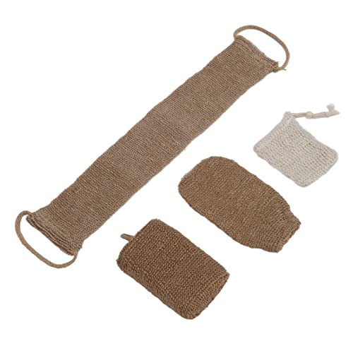 Jute scrub set, concave...
