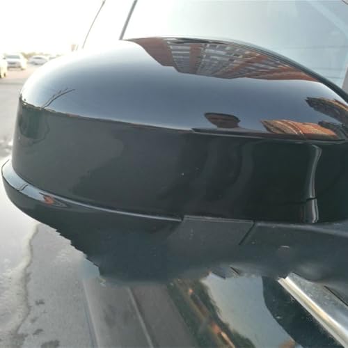 Couvertures miroir aile pour Ford Focus MK2 MK3 de 2012 à 2018 coques noir brillant