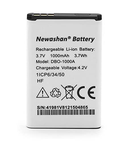 NEWASHAN Batterie Compatible avec Doro téléphone 1370 1372 1880 2404 2820 2880 5860 6040 6060 6820 6880 7000H 7439 DBO-1000A DBAA-1000A DFB-0210 DFC-0480...