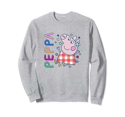 Sweat Peppa Pig avec robe intégrée anti-froid pour fille active