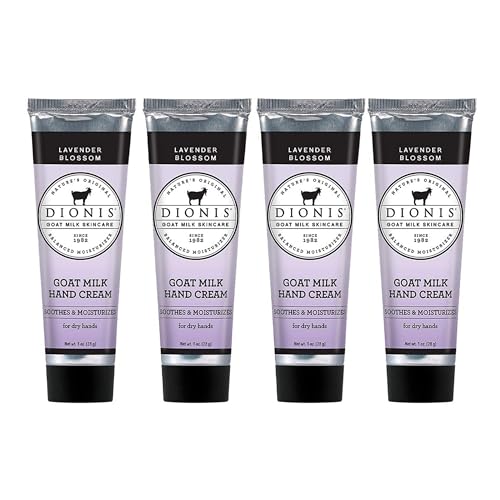 Dionis Goat Milk Hand Cream Lavender Blossom 4-Pack
