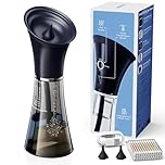 KAUGIC Ear Wax Removal Kit with One-Piece Waste Tank, Electric Ear Cleaner with Smart Temperature Sensor, Safe Ear Irrigation and Effective Remover with 4 Pressure Modes, Transparent-Black