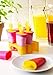 Ikea CHOSIGT Ice Lolly/Popsicle Maker Mold Assorted Colours - 2 Sets