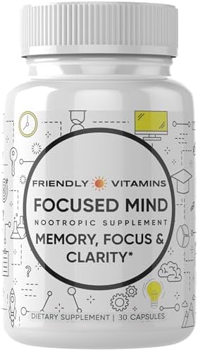 Amazon.com: Focused Mind – Daily Brain Supplement for Memory and Focus ...