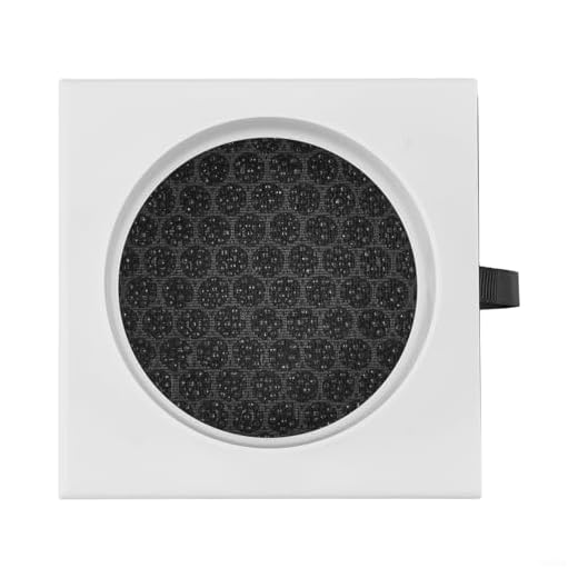 FACAIIO Luftfilter mit HEPA-Aktivkohle-Verbundfilternetz für PVC- und PE-Rohre, für Inline-Kanalventilator, Hydrokultur, Wachstumsräume (110 mm)