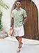 Runcati Mens Cuban Guayabera Shirts Short Sleeve Linen Casual Shirt Button Down Beach Summer Mexican Shirts
