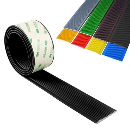 Nariz De Escalera De PVC - Borde Antideslizante De 1 Metro - Protección Para Peldaños - Varios Colores